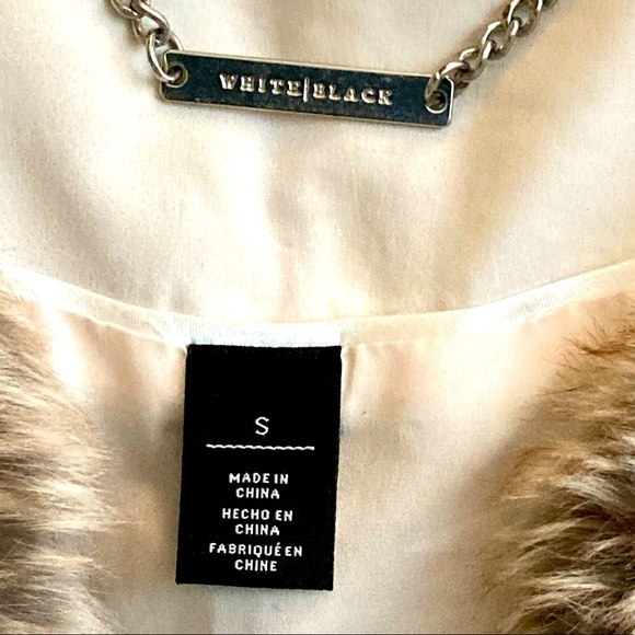 Faux Fur Vest by White & Black - Picture 5 of 7
